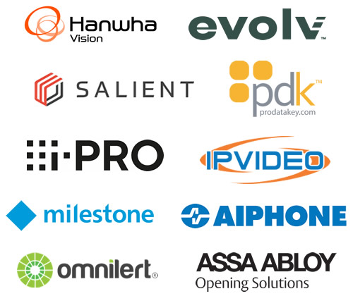 Hanwha Vision, Evolv, Salient, ProdataKey, i-Pro, IPVideo, Milestone Systems, Aiphone, Omnilert, ASSA ABLOY