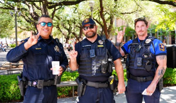 University of Texas at Austin police officers