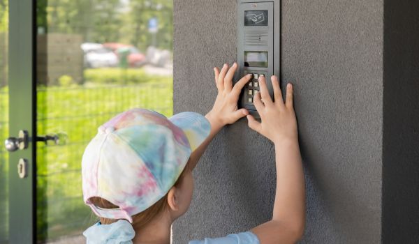 Child using School Locked Pad