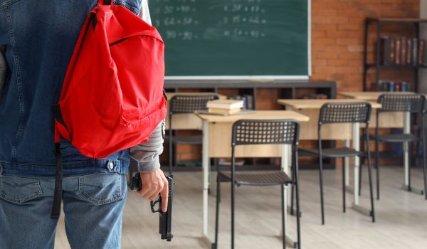 Shooter in a classroom.