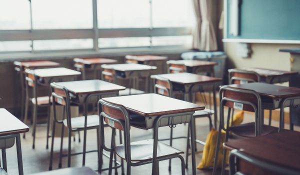 Empty classroom