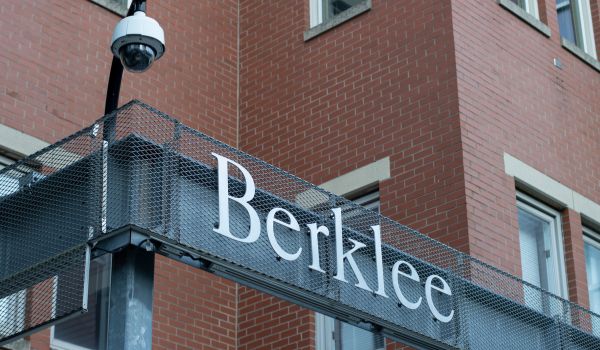the campus of the Berklee College of Music