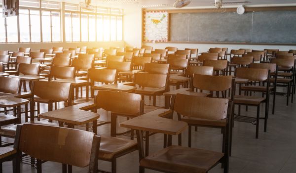 Empty classroom 