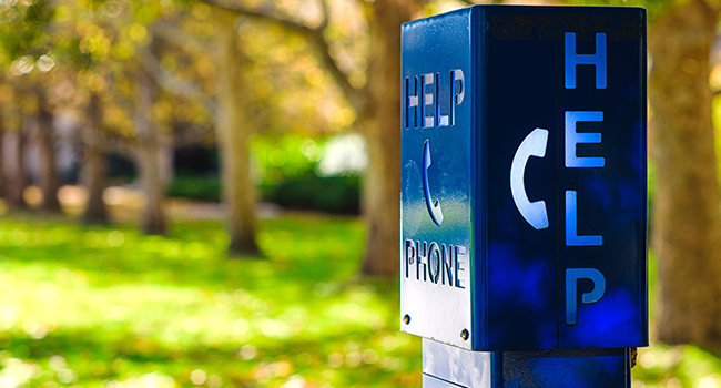 Wyoming College Installs Emergency Beacons