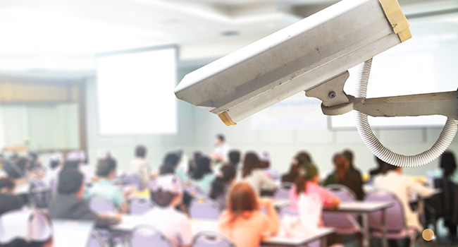 Michigan High School Installing Cameras During Spring Break