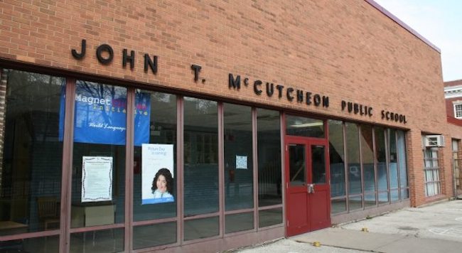 John T. Mccutcheon elementary school in Chicago. Credit: Facebook. 